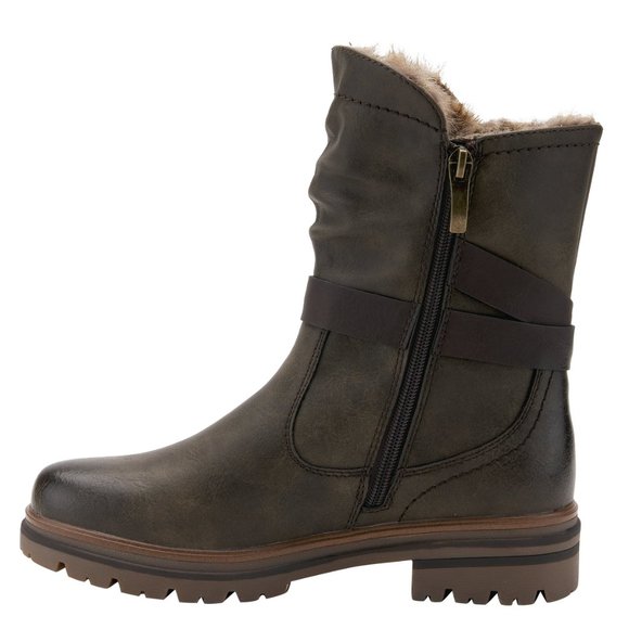 SPRING STEP FRANCALA BOOT Olive Green - Picture 2 of 7